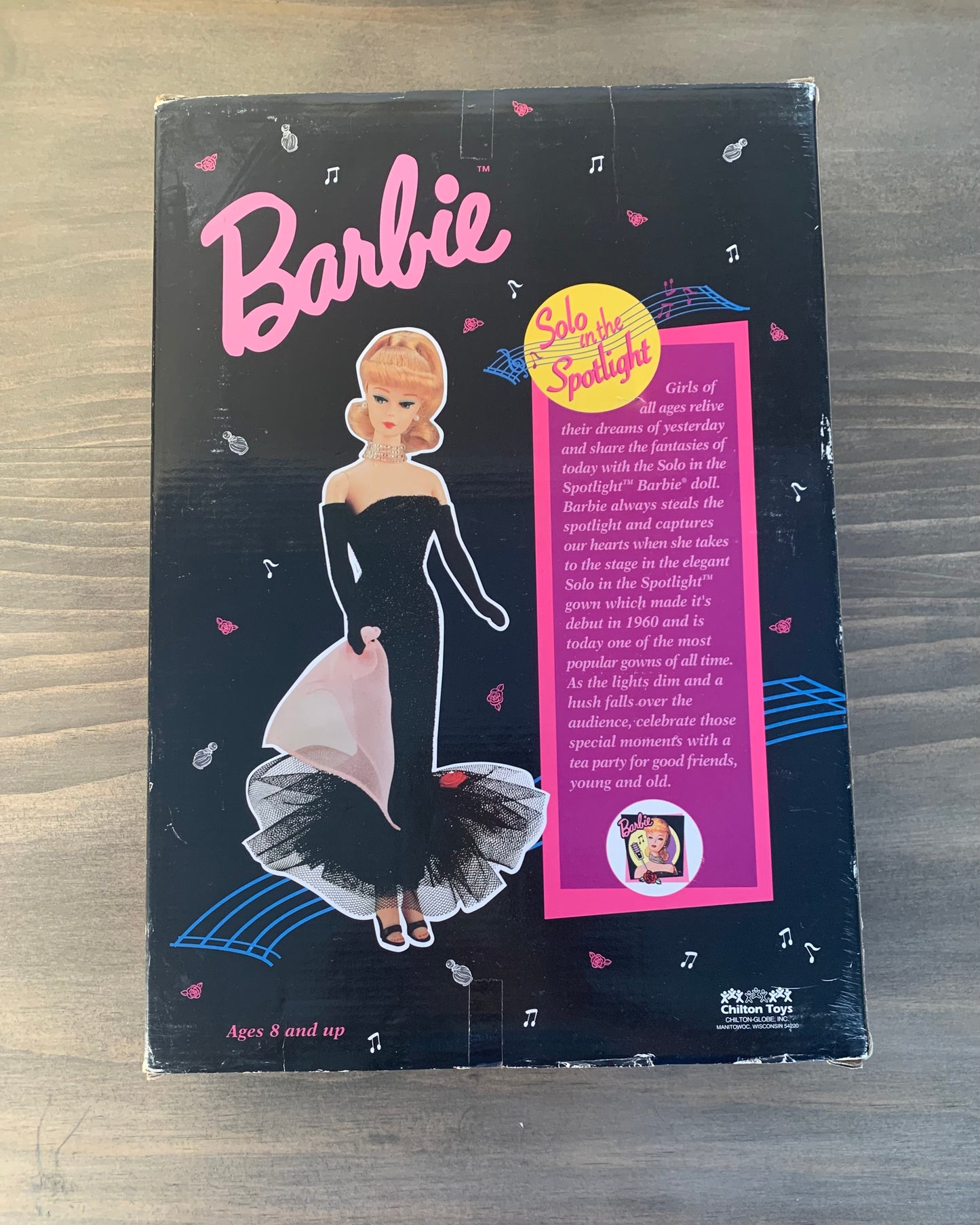 Barbie SOLO IN THE SPOTLIGHT MINIATURE TEA SET new in box