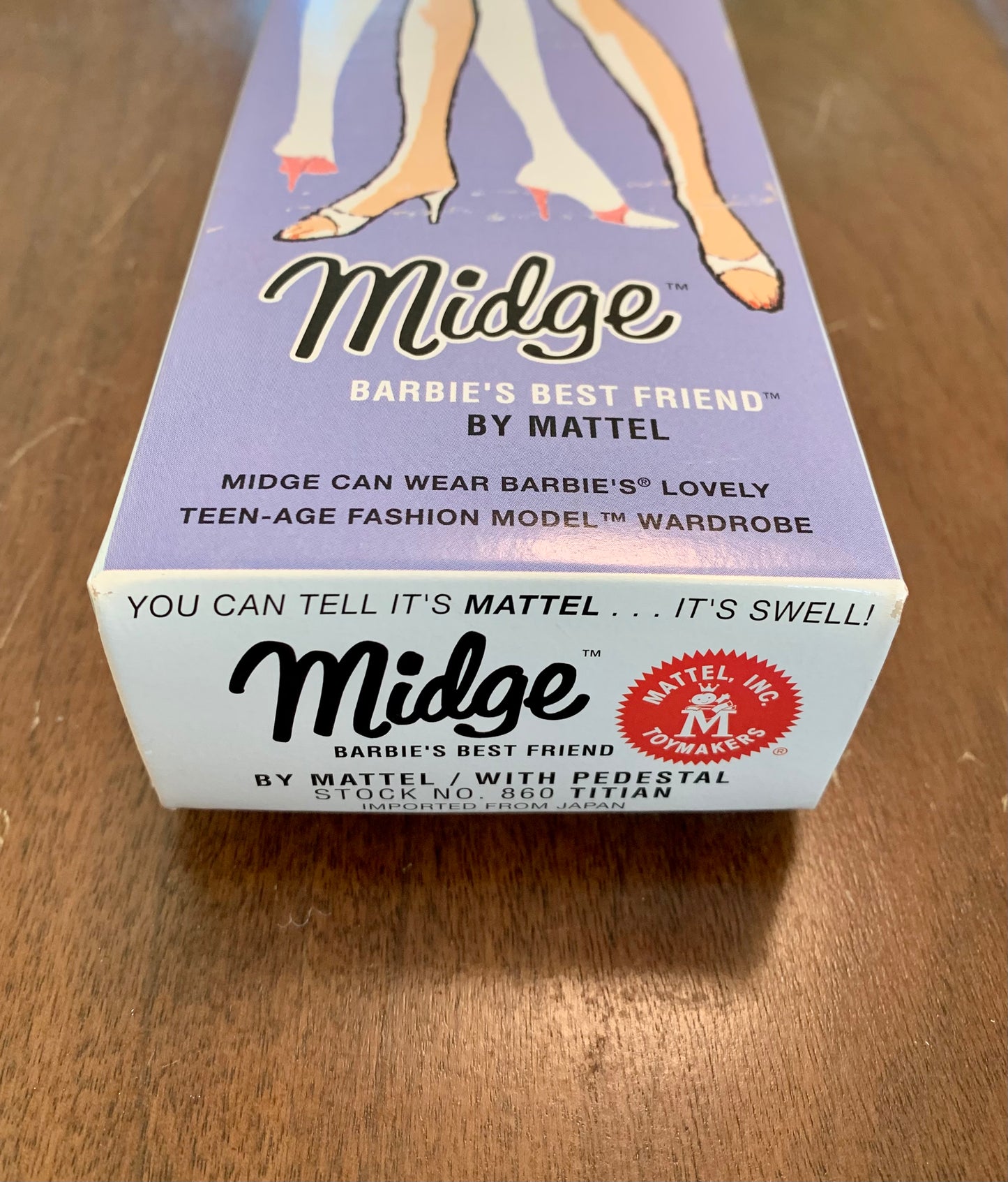 1962 Barbie's Friend Midge in original box stock no 860