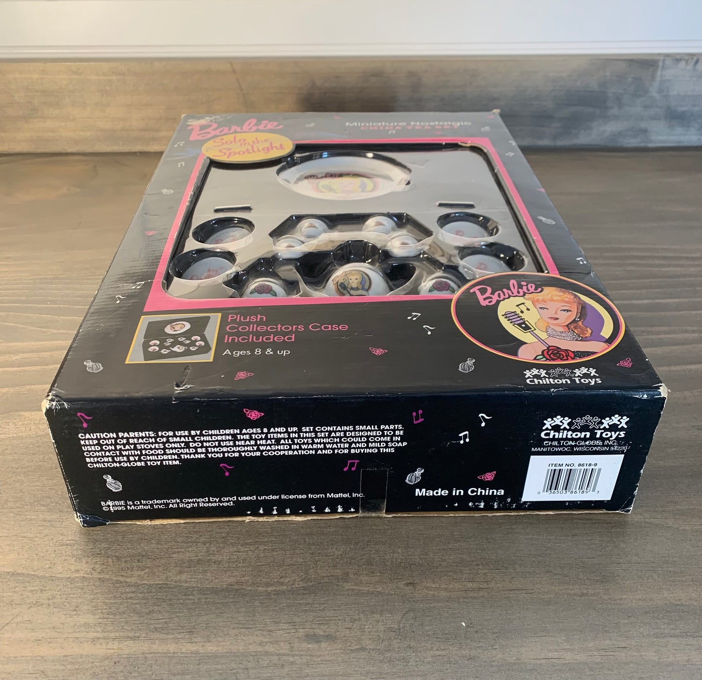 Barbie SOLO IN THE SPOTLIGHT MINIATURE TEA SET new in box