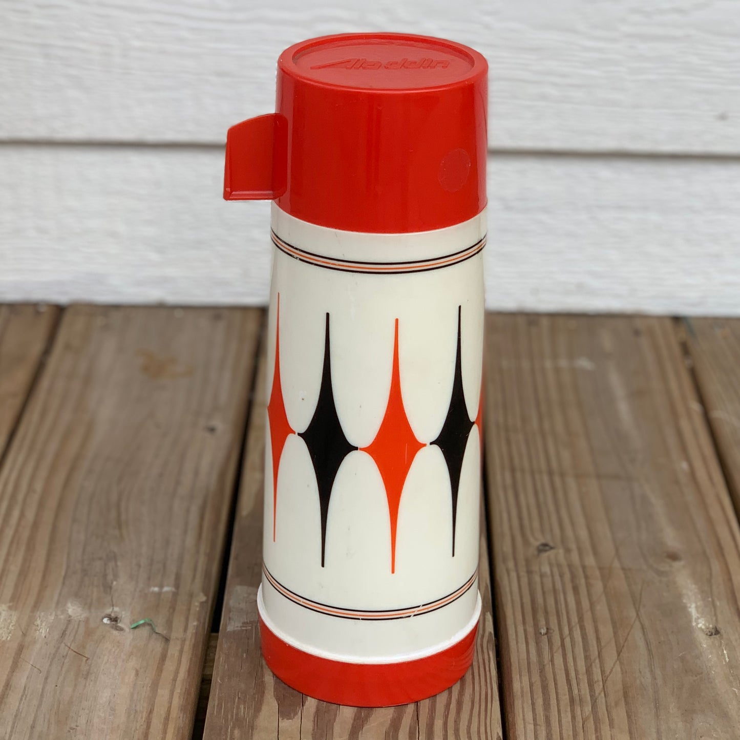 Mid century Aladdin Vanguard thermos