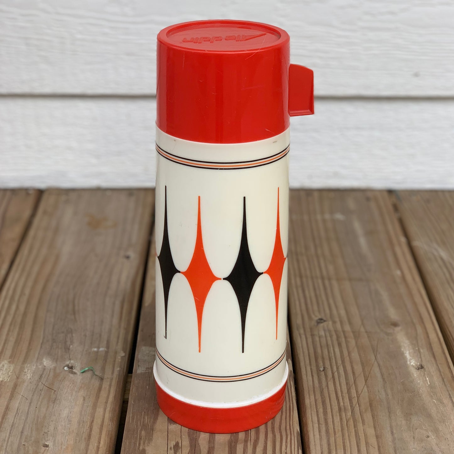 Mid century Aladdin Vanguard thermos