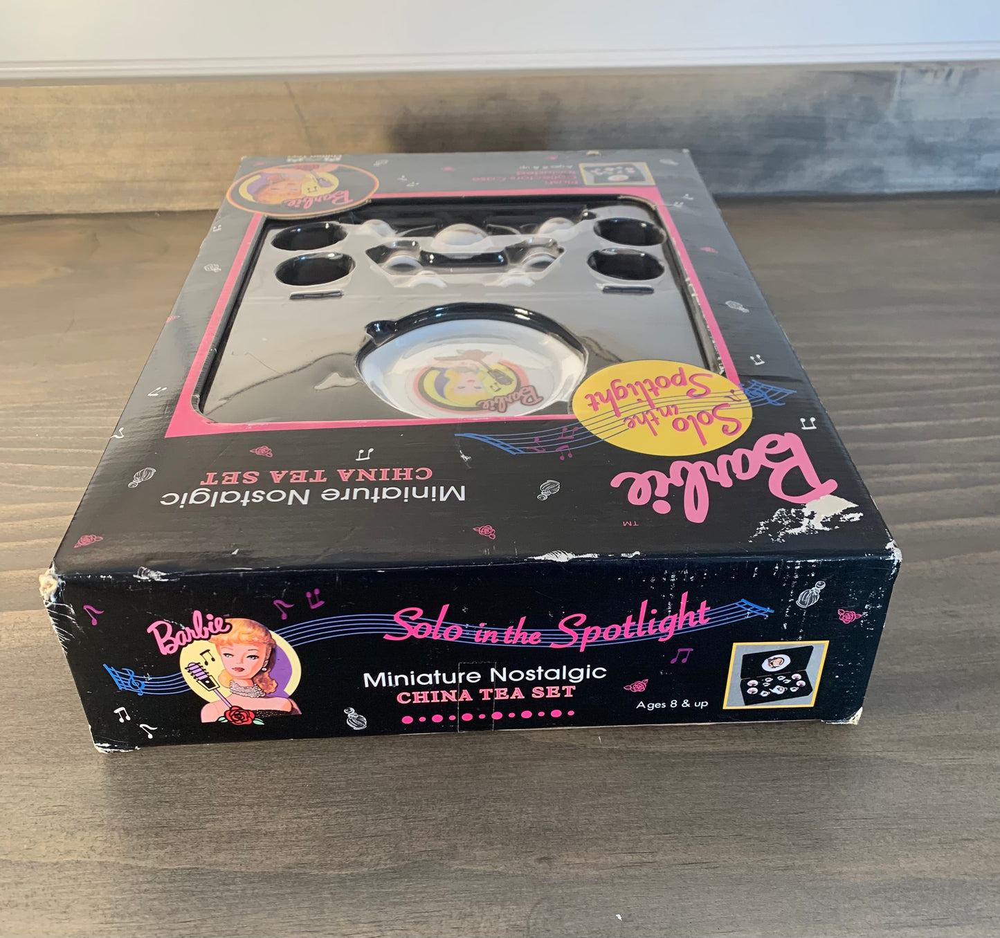 Barbie SOLO IN THE SPOTLIGHT MINIATURE TEA SET new in box