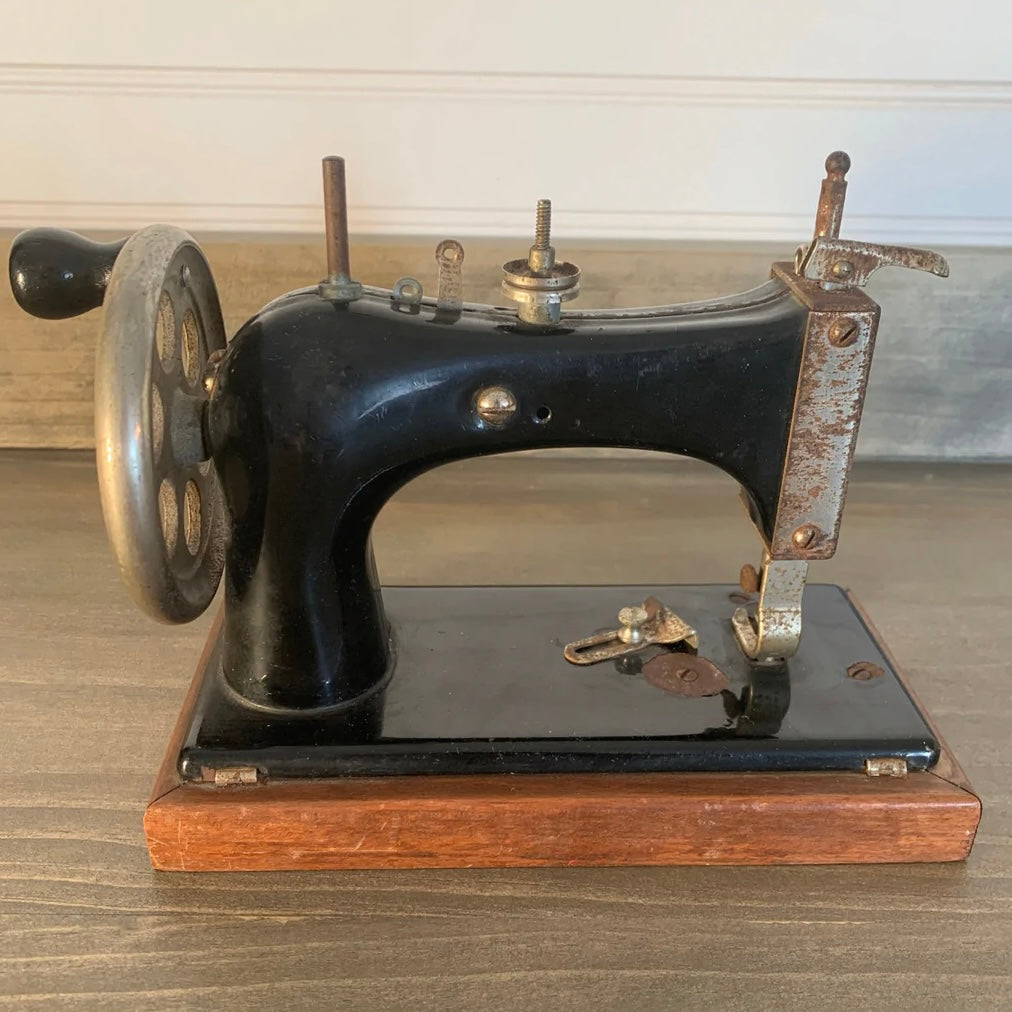 American Girl Miniature Black Sewing Machine