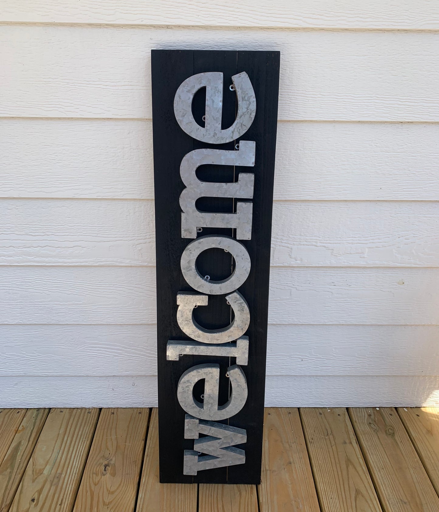 Rustic Welcome Sign