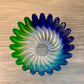 Walther Liebenstern swirled petal art glass bowl