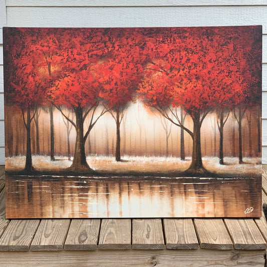 Trees Painting on canvas