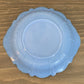 McKee delphite blue serving bowl